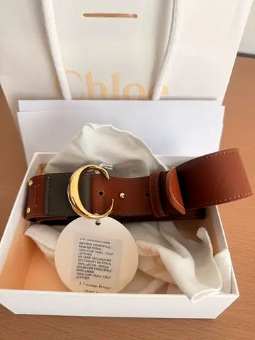 Chloe belt original with receipt and inclusions