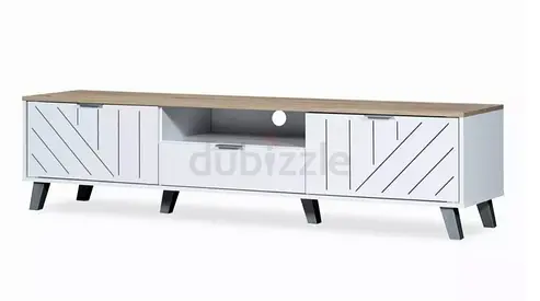 Stylish Modern TV Stand with Storage mint condition