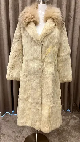 Luxurious natural fur coat
