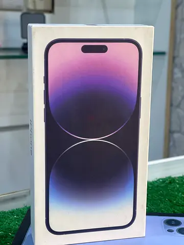 iPhone 14pro max brand 256gb 1 year warranty free delivery available UAE