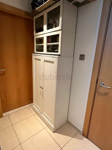 Elegant White Storage Cabinet for Sale