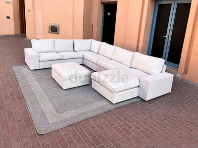 Same like new Condition IKEA KIVIK U Shape Sofa Beige without footstool