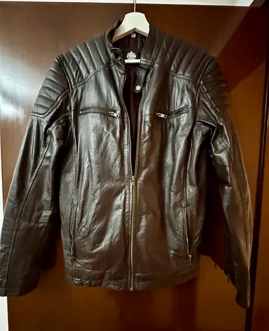 Stylish Brown Leather Jacket