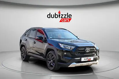 AED 1444/month | 2022 Toyota Rav 4 Adventure | GCC Specs | Ref#410799