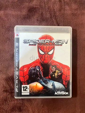 SpiderMan Web of shadows Retro Classic Ps3 Game with mannual