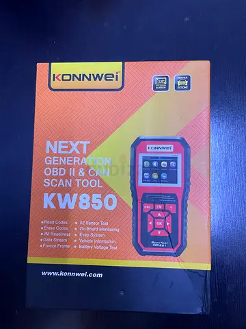 KONNWEI KW850 OBD II  CAN Scan Tool for Vehicle Diagnostics