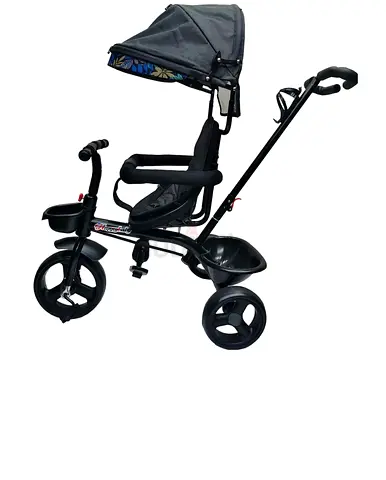 Toddler Tricycle with canopy and push handle for Outdoor Fun