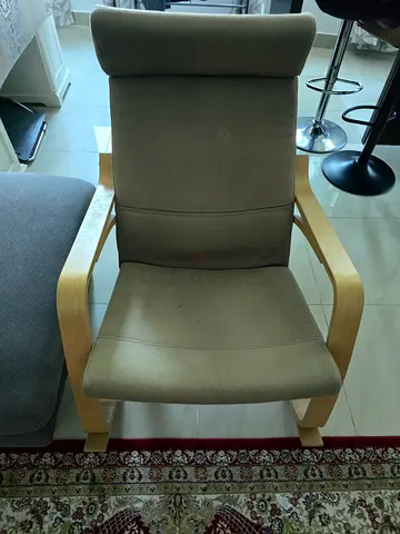 Ikea POÄNG
Rocking-chair, birch veneer/Knisa light beige