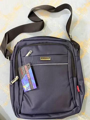 Stylish Navy Messenger Bag