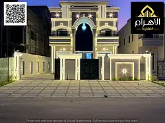 Luxury villa for sale, 6 master bedrooms with a roof terrace, price includes registration and owners
