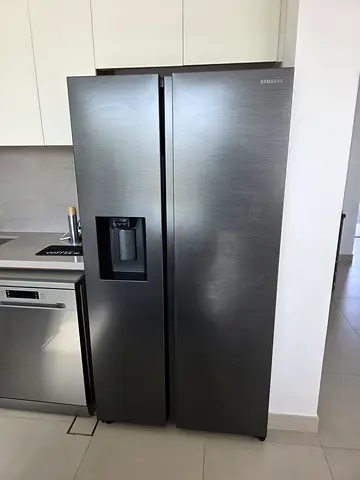 Samsung Refrigerator Fridge freezer Auto ice maker water dispenser Side by side 90cm width 180cm hei