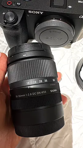 Sony A6700 + Sigma 18-50mm f/ 2.8 DC DN Lens