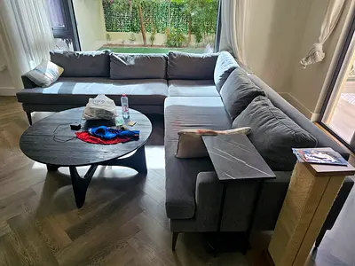 Great Condition West Elm Andes Corner Sofa