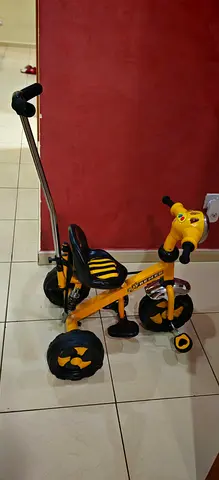 Kids Tricycle with Push Handle