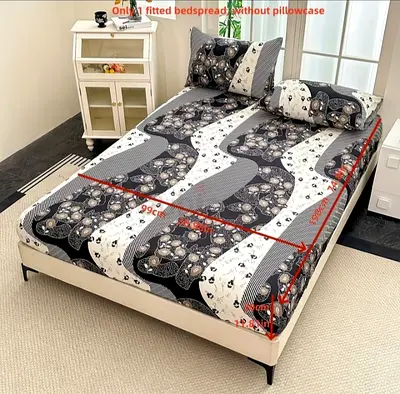 Contemporary Fitted Bedspread - Stylish  Modern
