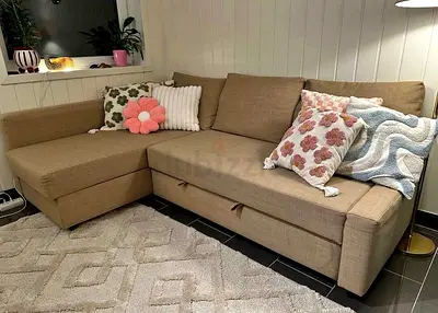Ikea sofa bed with storage