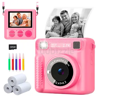 Instant Print Camera for Kids,Instant Camera for Girls Boys,