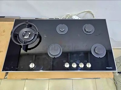 Miele 5-Burner Glass Gas Cooktop built-in model KM 3054-1  integrated model 90cm
