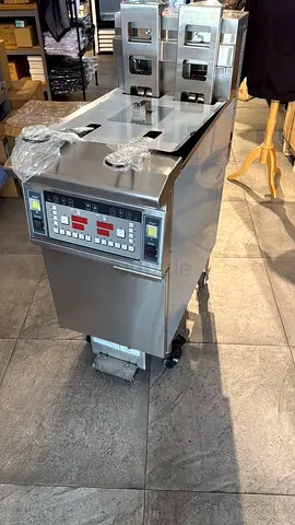 Electric Twin Tank Fryer With Auto Basket Lift
