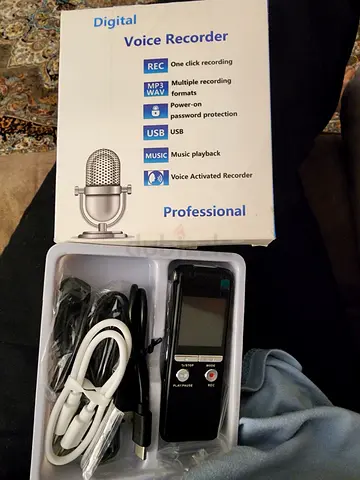Digital Voice Recorder MP3/WAV USB with microphone