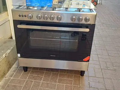 Hisense Brand New 90cm Gas Cooker 5 Burner
