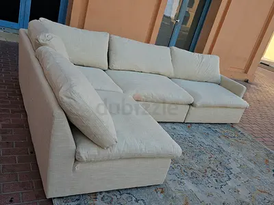 Feather 🪶 filled Home Center Swin Sofa