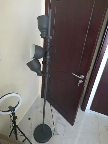 Modern Floor Lamp with Adjustable Shades