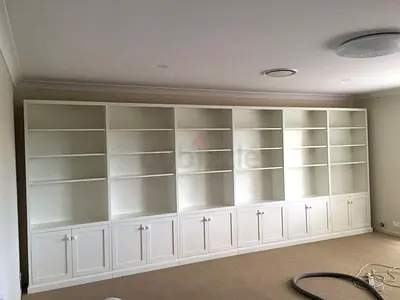 Stylish White Bookcase for Sale