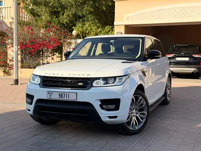 Range Rover Sport Dynamic V6 White 2015 In Excellent Condition