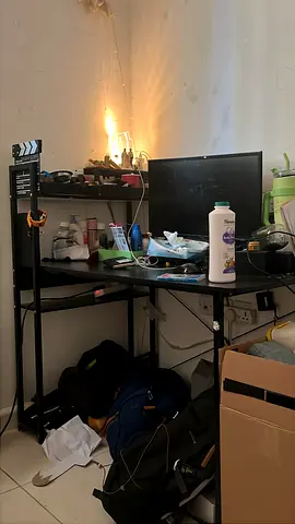 Compact Modern Study Table with Accessories