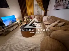 For monthly rent, a 2room and a hall in Al Khan area with free internet