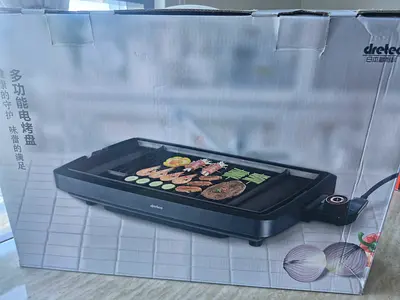 Electric grill pan