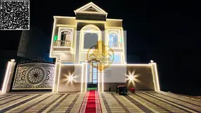 Luxury villa with a modern design in Al-Helio, 2 floors on a main street with spacious areas, at an