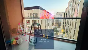 Brand new furnished 2 bhk with balcony for rent. Al mamsha Sharjah