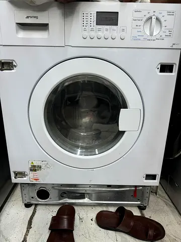 Smeg Front Load Washing Machine 7 kg built-in integrated model