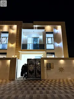 Luxury villa for sale, including registration and ownership fees. 20-meter front setback. Freehold o