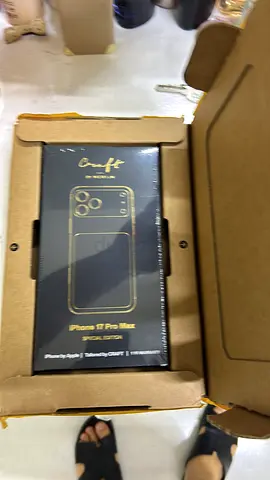 Luxury Gold iPhone 17 pro max  2T Storage 24K Full gold