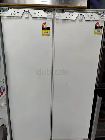 Miele latest model separate fridge and freezer set built-in fully-integrated model
