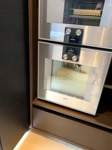 Gaggenau latest model series 400 electric oven  microwave set built-in integrated model 60cm