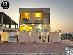 Modern villa in Al-Haliou (directly next to Azha project), two floors, registration fees included