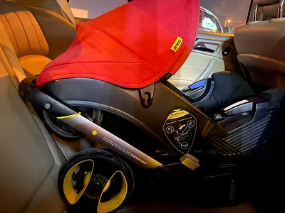 Doona+ plus Stroller in Flame Red