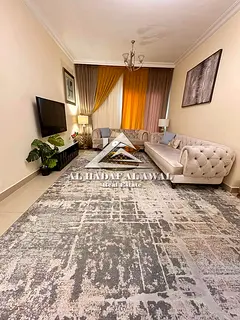Sharjah, Al Taawun area, 5-bedroom houses with a living room, small maid's room, and balcony. Ma