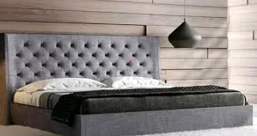 New gray colour 200*200 super king size Bed