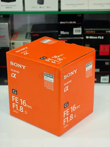 Sony FE 16mm F1.8 G BRAND New Full-Frame Lens