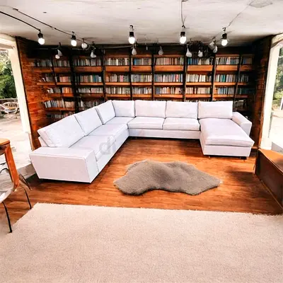 Selling in excellent Condition IKEA Kivik U Shape Sofa Beige
