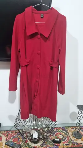 Red light weight coat from shien