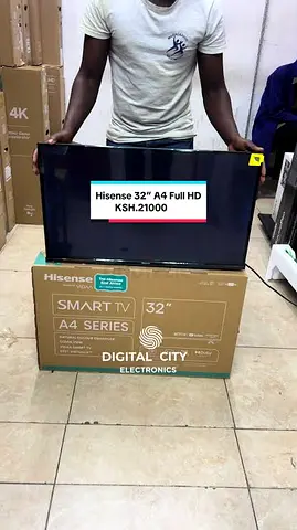 Hisense 32-Inch Smart TV A4 Series - Brand New!
