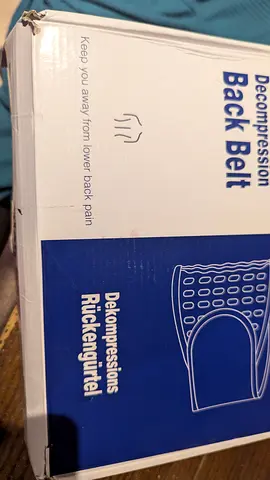 Decompression Back Belt for Relief from Lower Back Pain