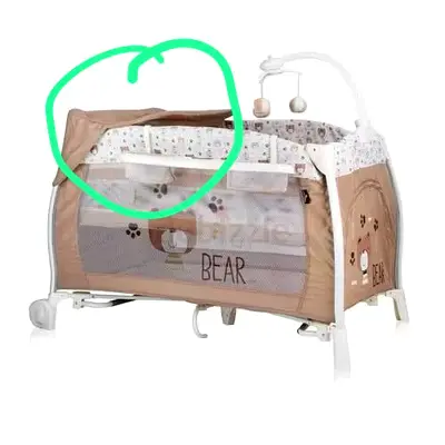 Cozy Bear Baby Playpen for Safe Play