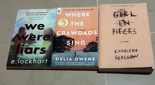 We Were Liars, Where the Crawdads Sing, Girl in Pieces